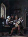 peasants making music